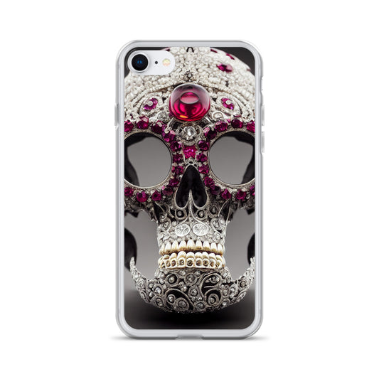 iPhone Case - Diamond Encrusted Skull