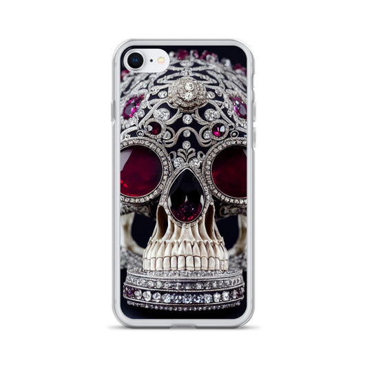 iPhone Case - Diamond and Ruby Skull