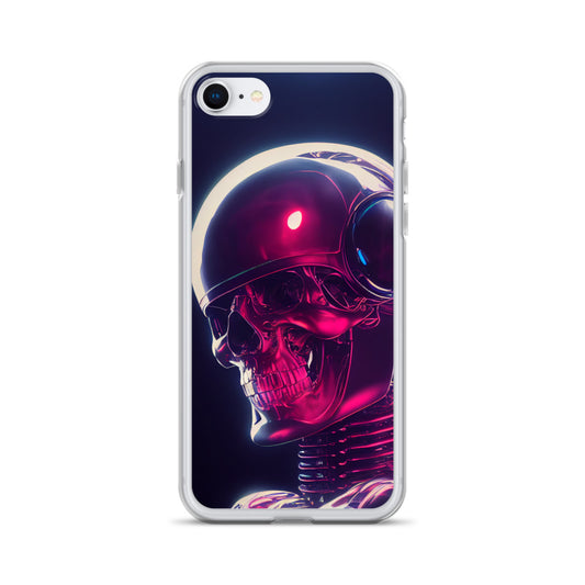 iPhone Case - Cybernetic Robot Skull