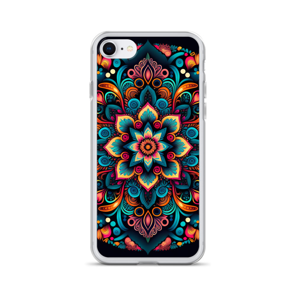 iPhone Case - Neon Mandala