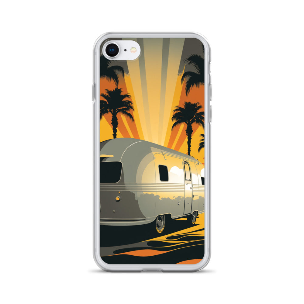 iPhone Case - Sunset Rays and Camper