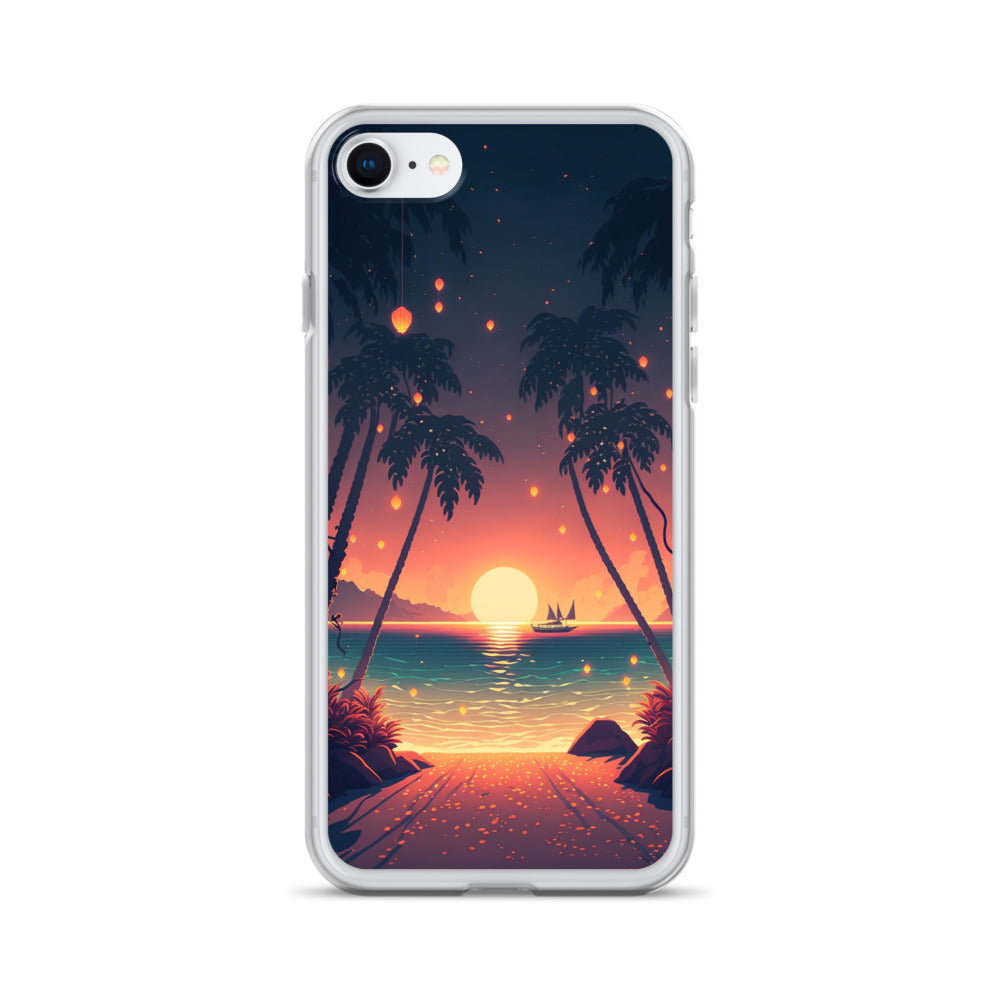 iPhone Case - Dancing Lights at Sunset