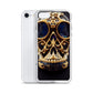 iPhone Case - Agate and Golden Skull