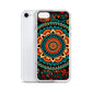 iPhone Case - Orange and Turquoise Mandala