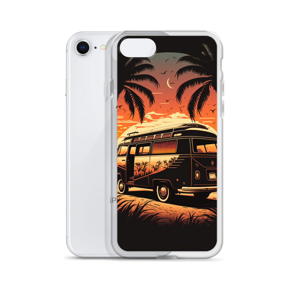iPhone Case - Sunset Beach Camper