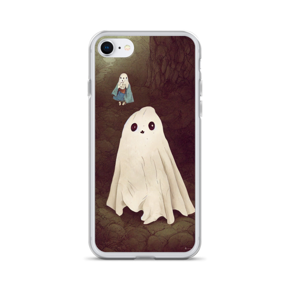 iPhone Case - Cute Ghosts in the Forest