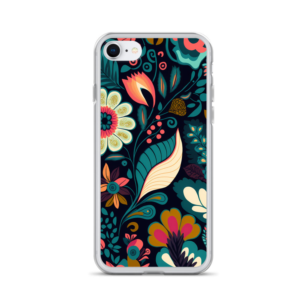iPhone Case - Neon Floral