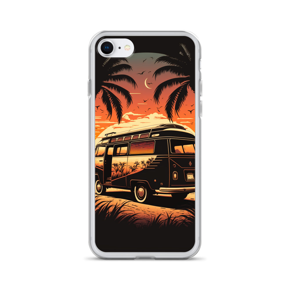 iPhone Case - Sunset Beach Camper