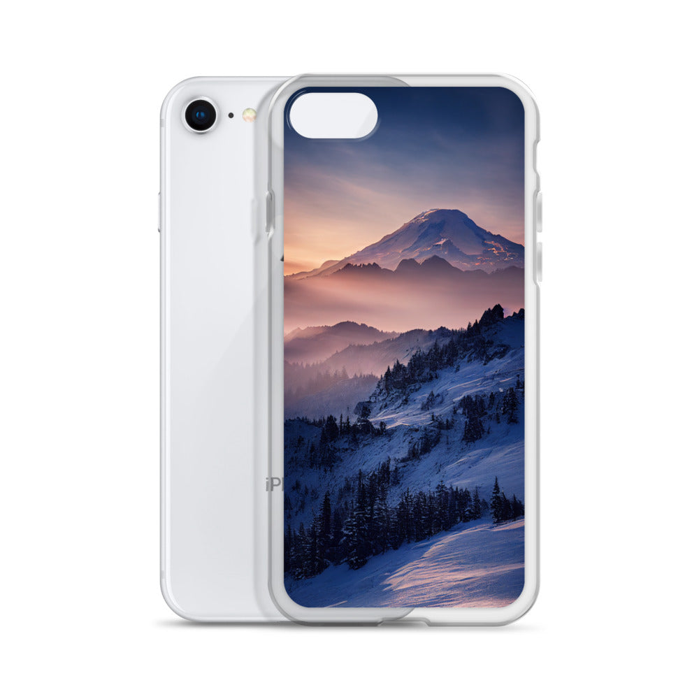 iPhone Case - Misty Rainier Morning