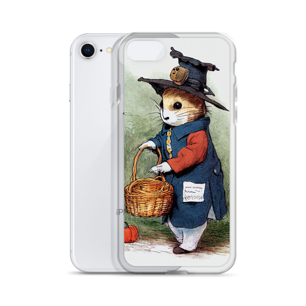 iPhone Case - Vintage Rabbit Halloween Basket