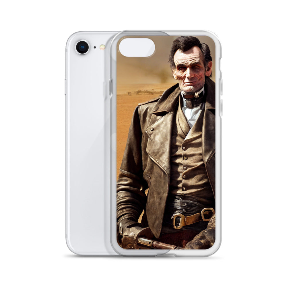 iPhone Case - Abe Lincoln Desert Gunslinger
