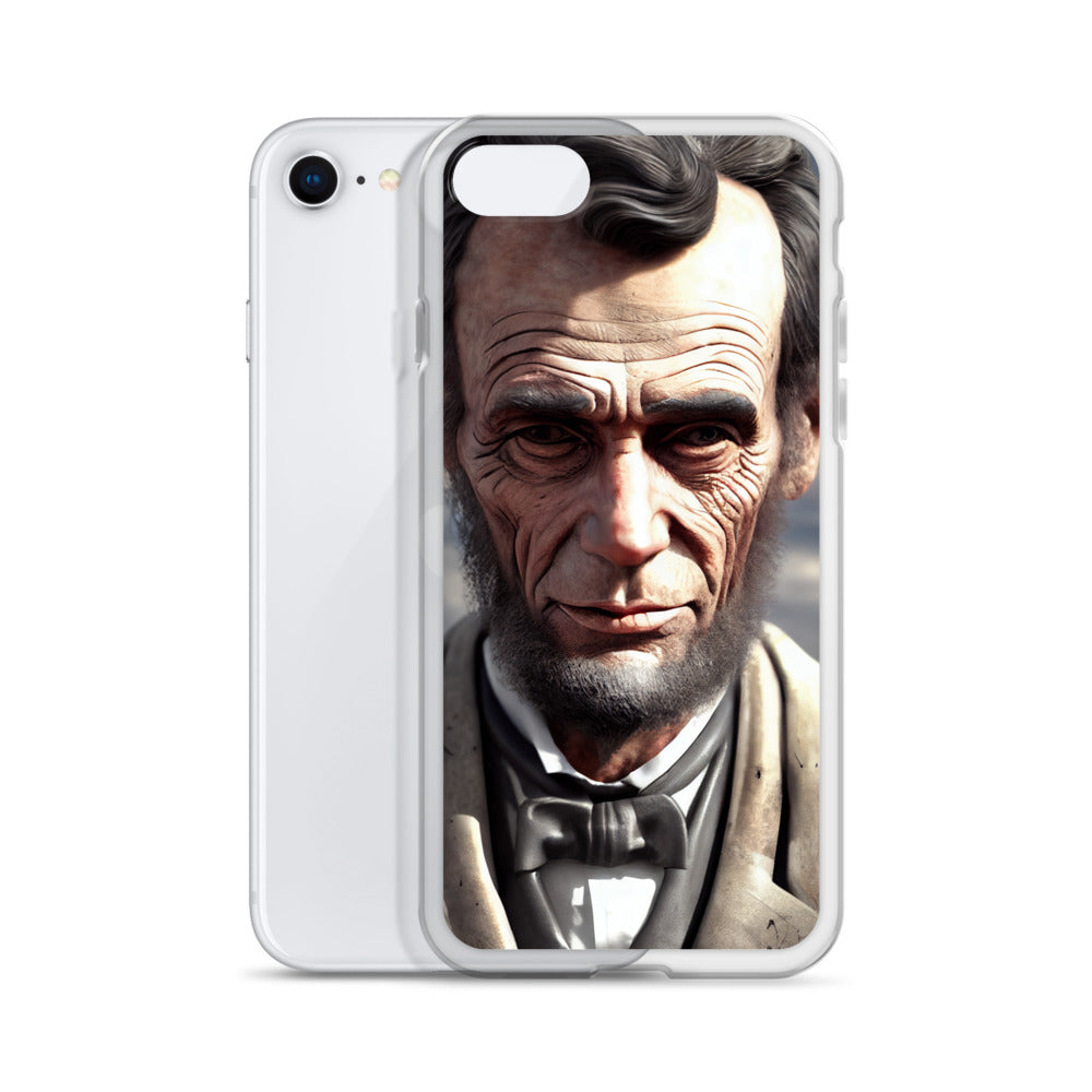 iPhone Case - Grizzled Abe Lincoln