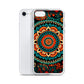 iPhone Case - Orange and Turquoise Mandala