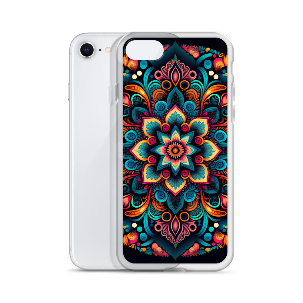iPhone Case - Neon Mandala