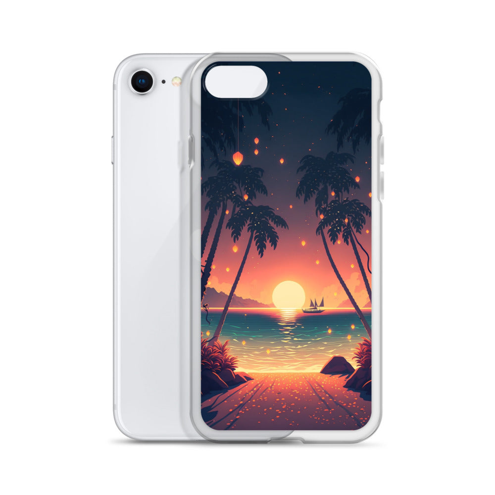 iPhone Case - Dancing Lights at Sunset