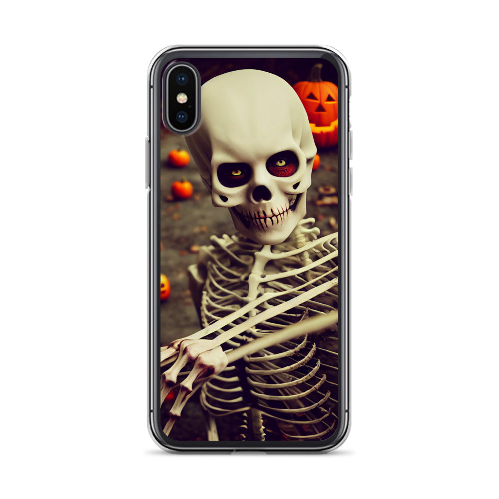 iPhone Case - Halloween Scary Skeleton