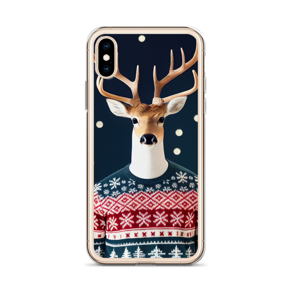 iPhone Case - Christmas Sweater Deer