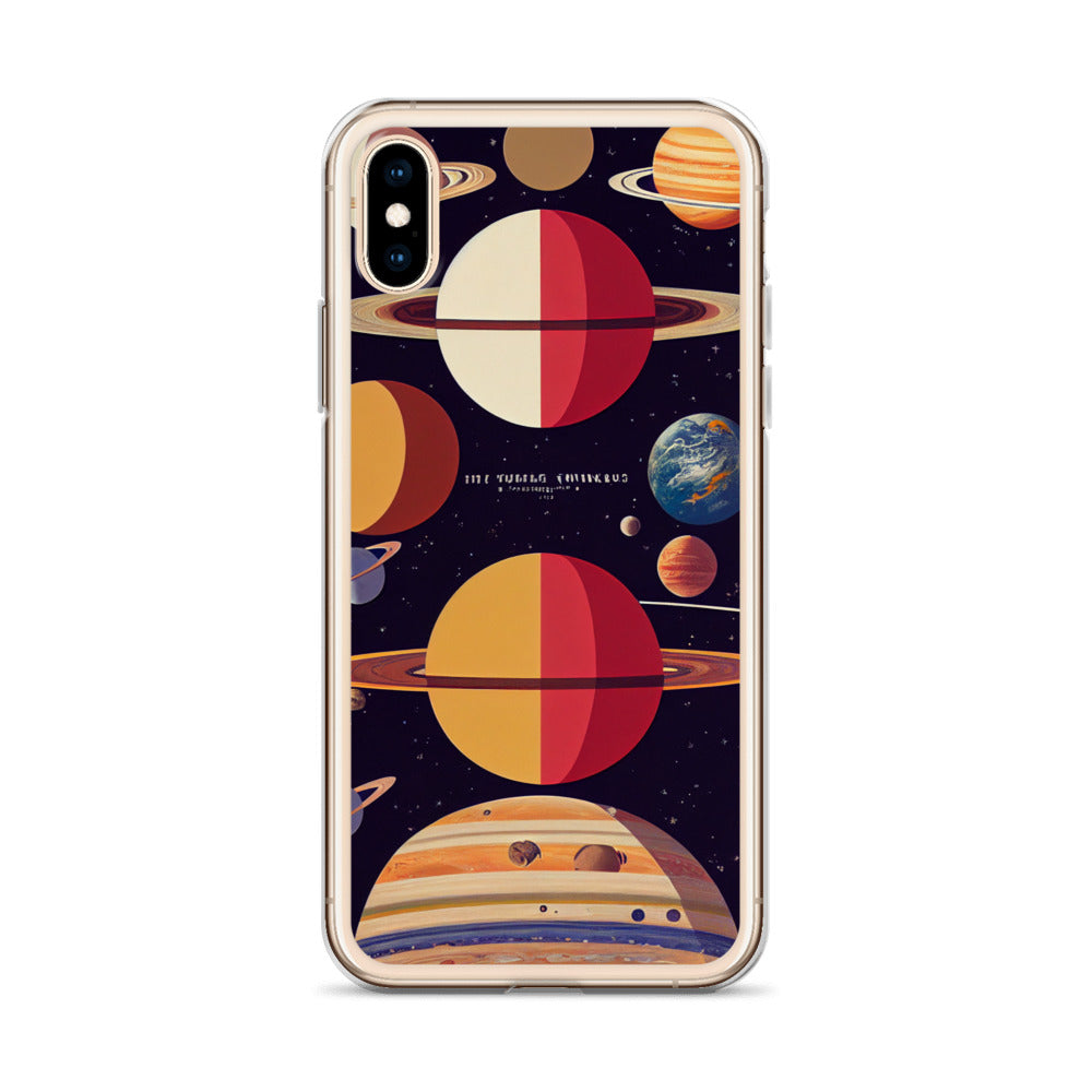 iPhone Case - Map of the Planets