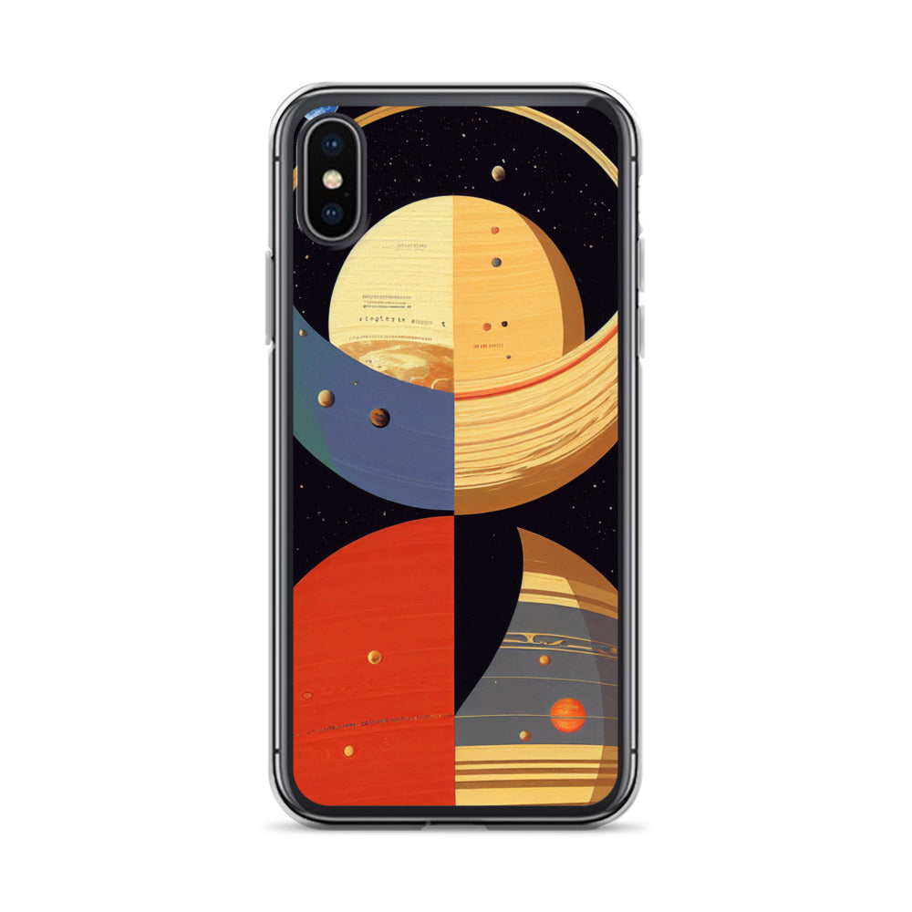 iPhone Case - Map of the Planets