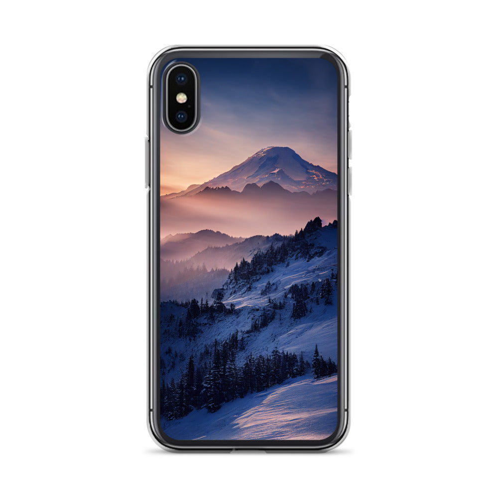 iPhone Case - Misty Rainier Morning