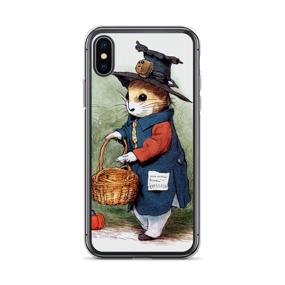 iPhone Case - Vintage Rabbit Halloween Basket