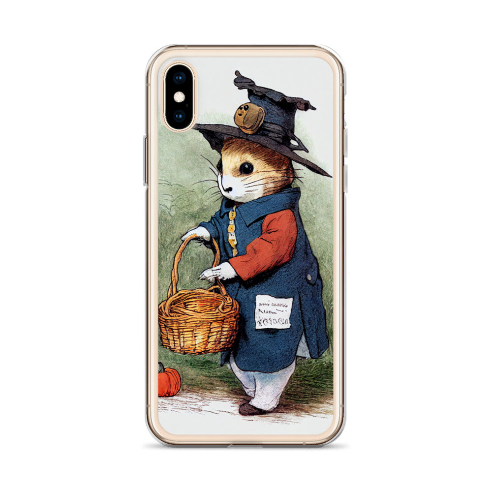 iPhone Case - Vintage Rabbit Halloween Basket