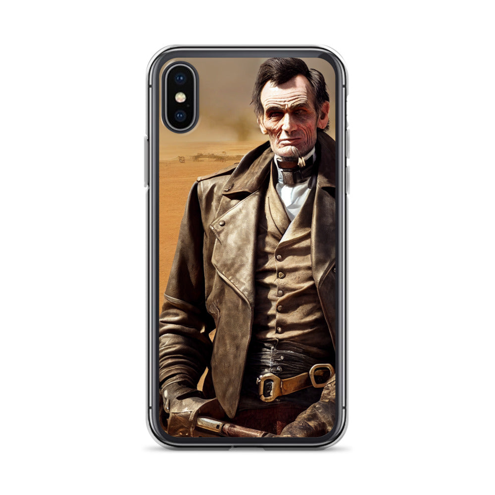 iPhone Case - Abe Lincoln Desert Gunslinger