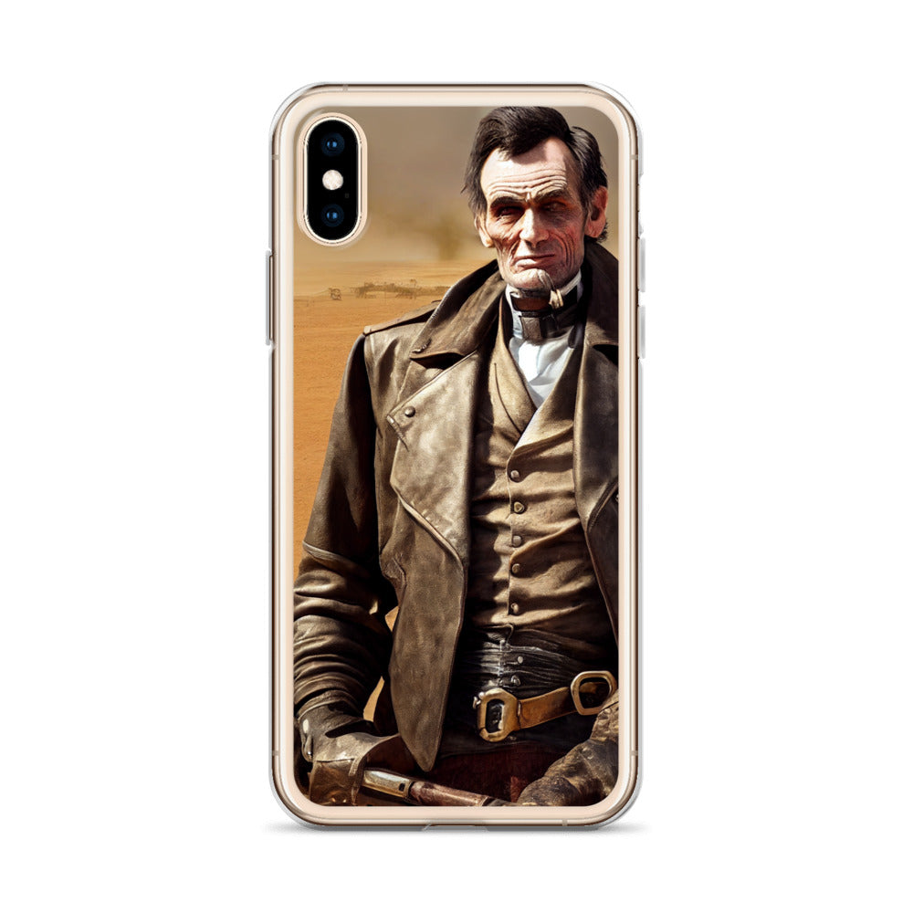 iPhone Case - Abe Lincoln Desert Gunslinger