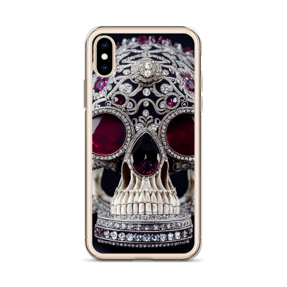 iPhone Case - Diamond and Ruby Skull