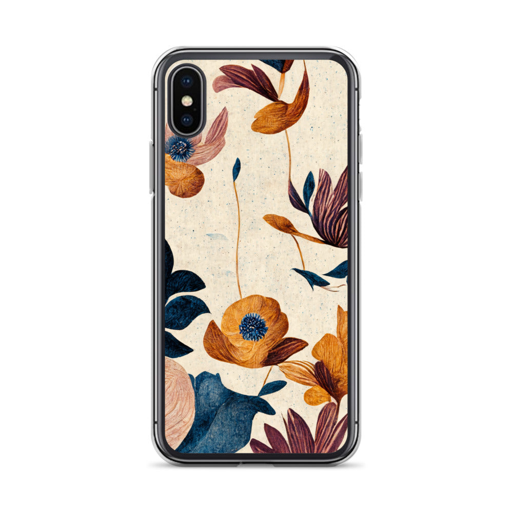 iPhone Case - Floral Pattern in Paisley