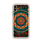 iPhone Case - Orange and Turquoise Mandala