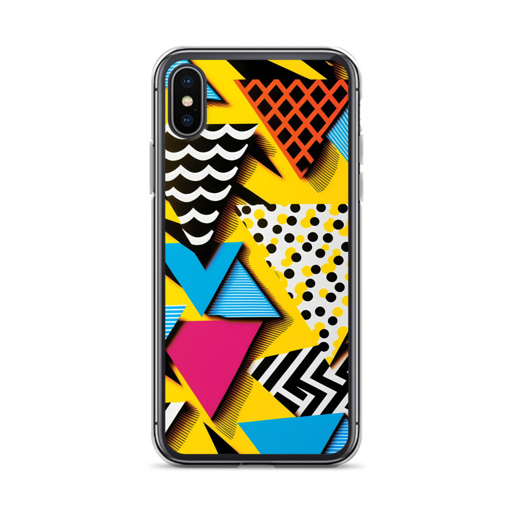 iPhone Case - Bright 80s Pattern
