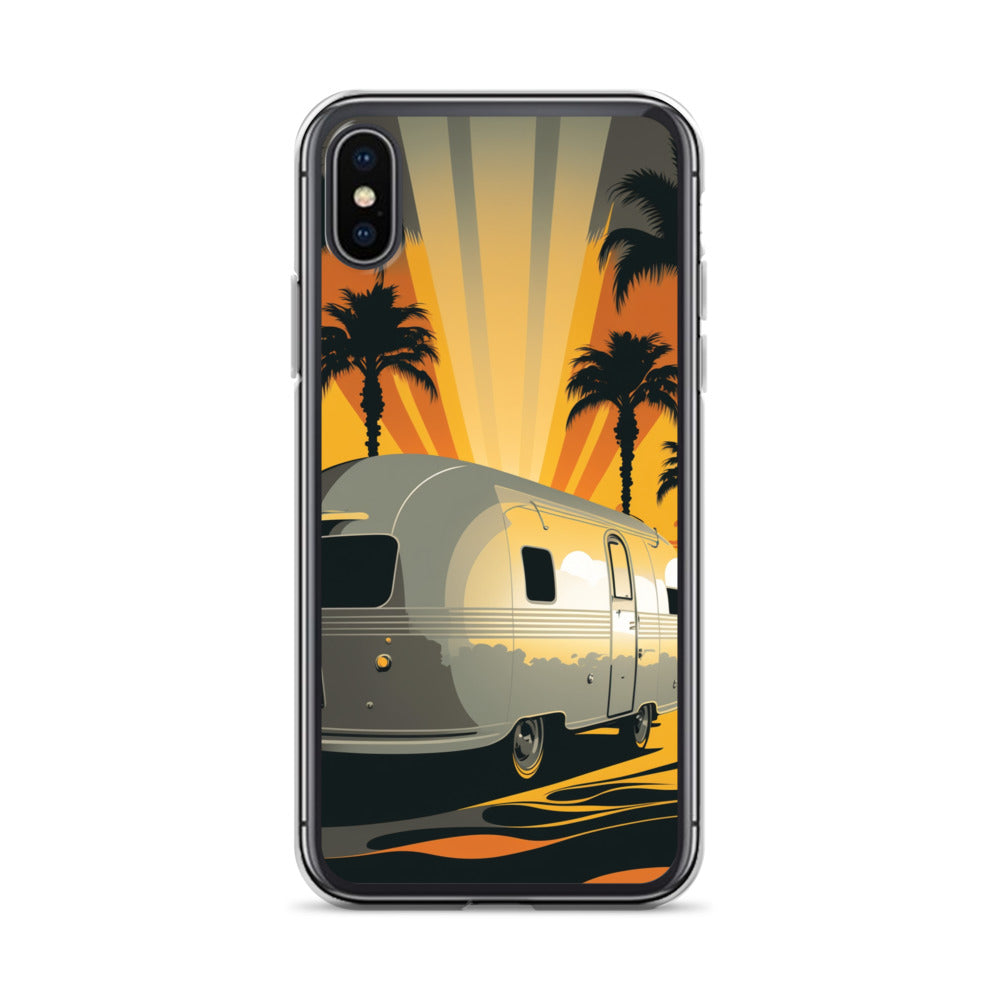 iPhone Case - Sunset Rays and Camper