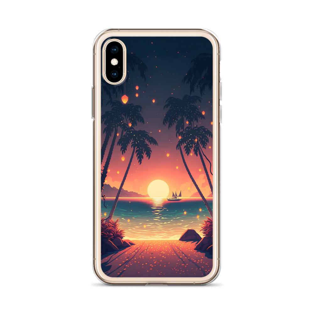 iPhone Case - Dancing Lights at Sunset