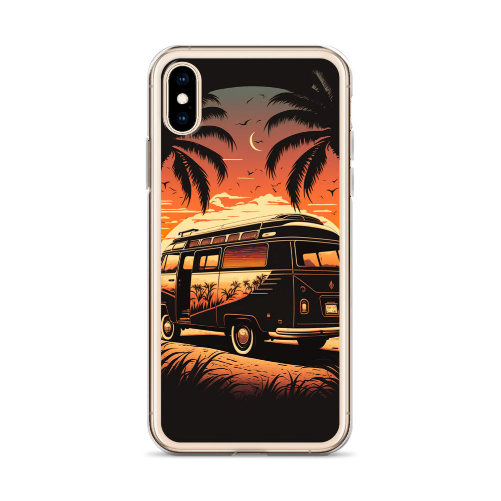 iPhone Case - Sunset Beach Camper