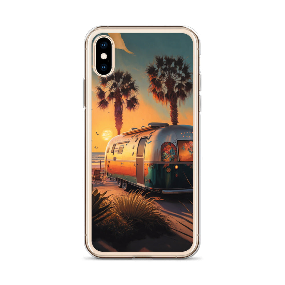 iPhone Case - Sunset Beach Camper
