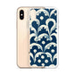 iPhone Case - Leaves on Blue