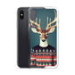 iPhone Case - Deer Wearing Christmas Sweater