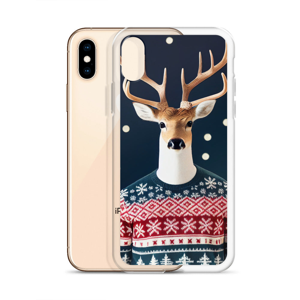 iPhone Case - Christmas Sweater Deer
