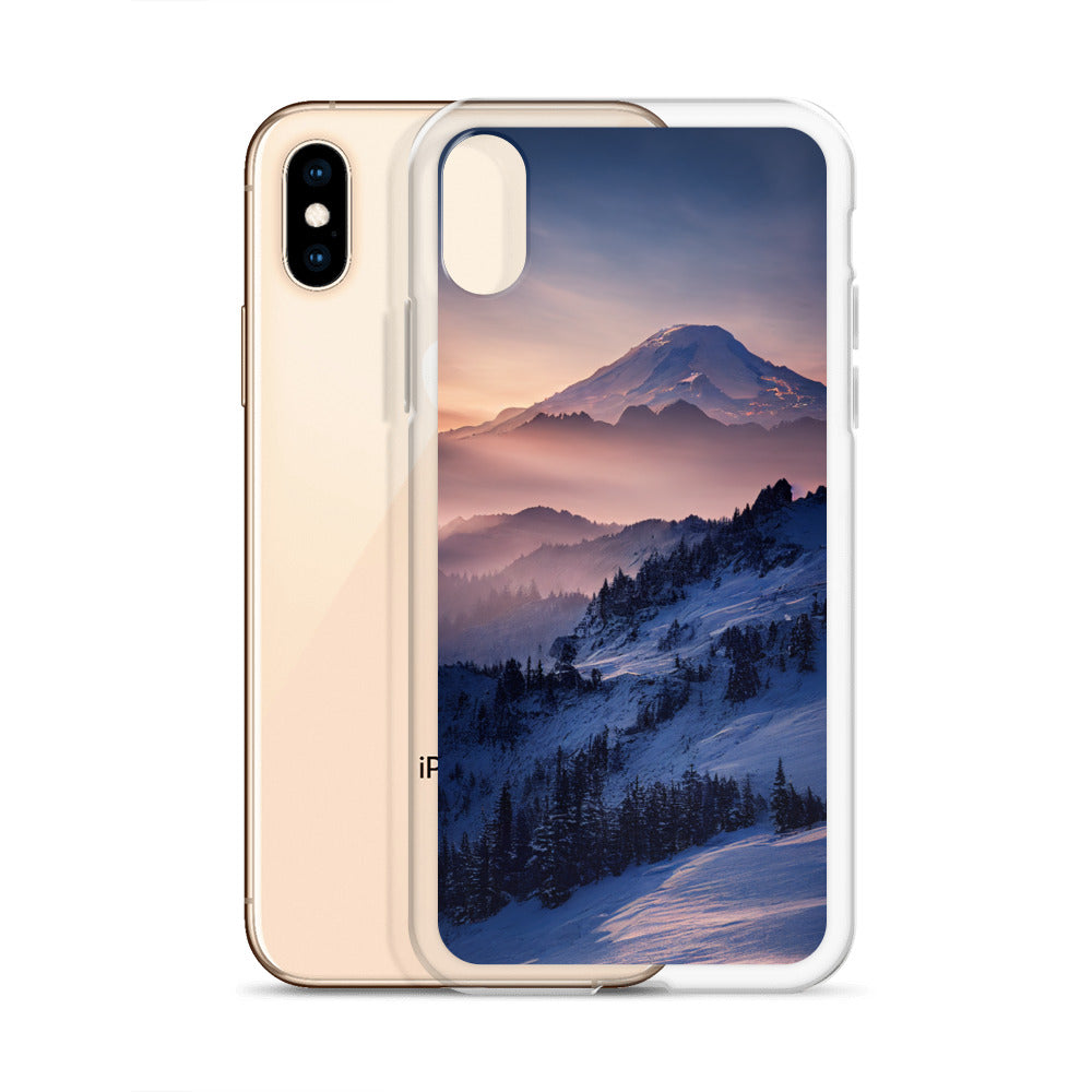 iPhone Case - Misty Rainier Morning