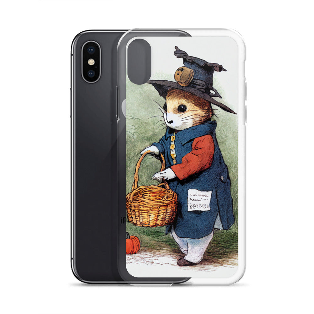 iPhone Case - Vintage Rabbit Halloween Basket