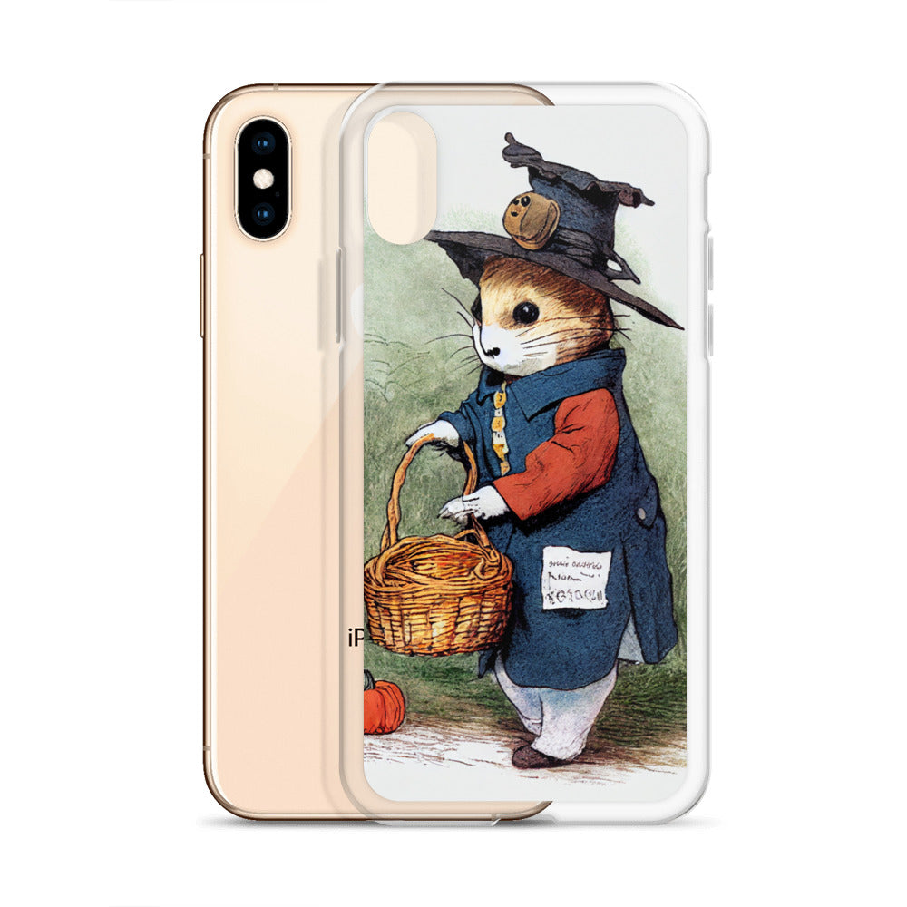 iPhone Case - Vintage Rabbit Halloween Basket