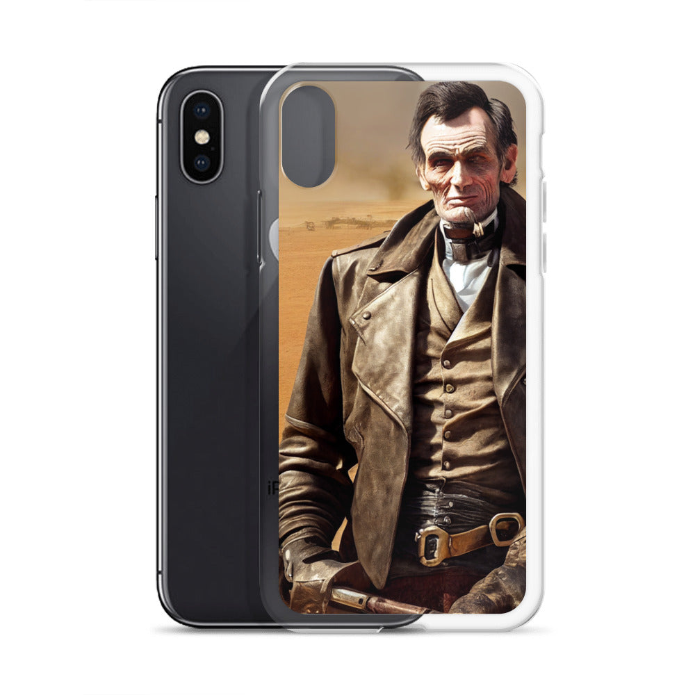 iPhone Case - Abe Lincoln Desert Gunslinger