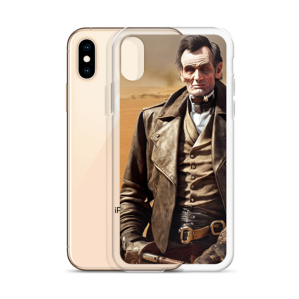 iPhone Case - Abe Lincoln Desert Gunslinger
