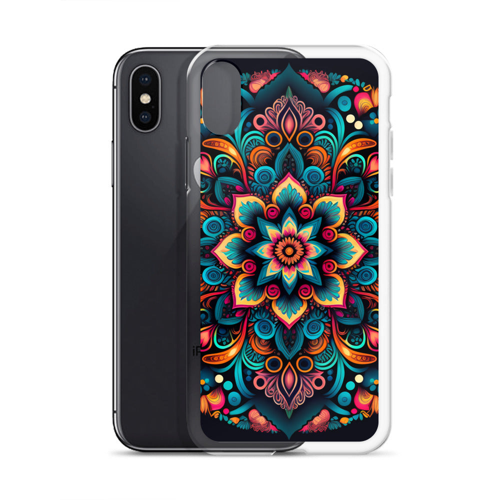 iPhone Case - Neon Mandala