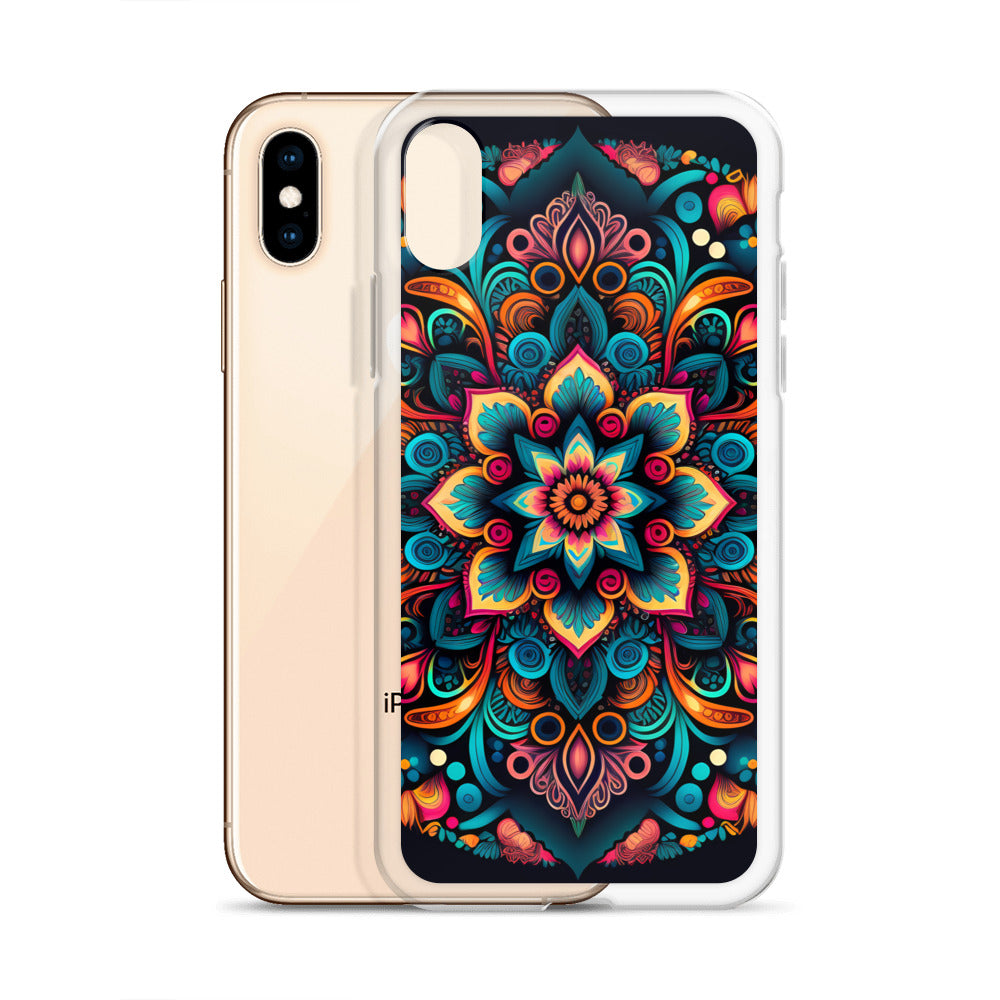 iPhone Case - Neon Mandala