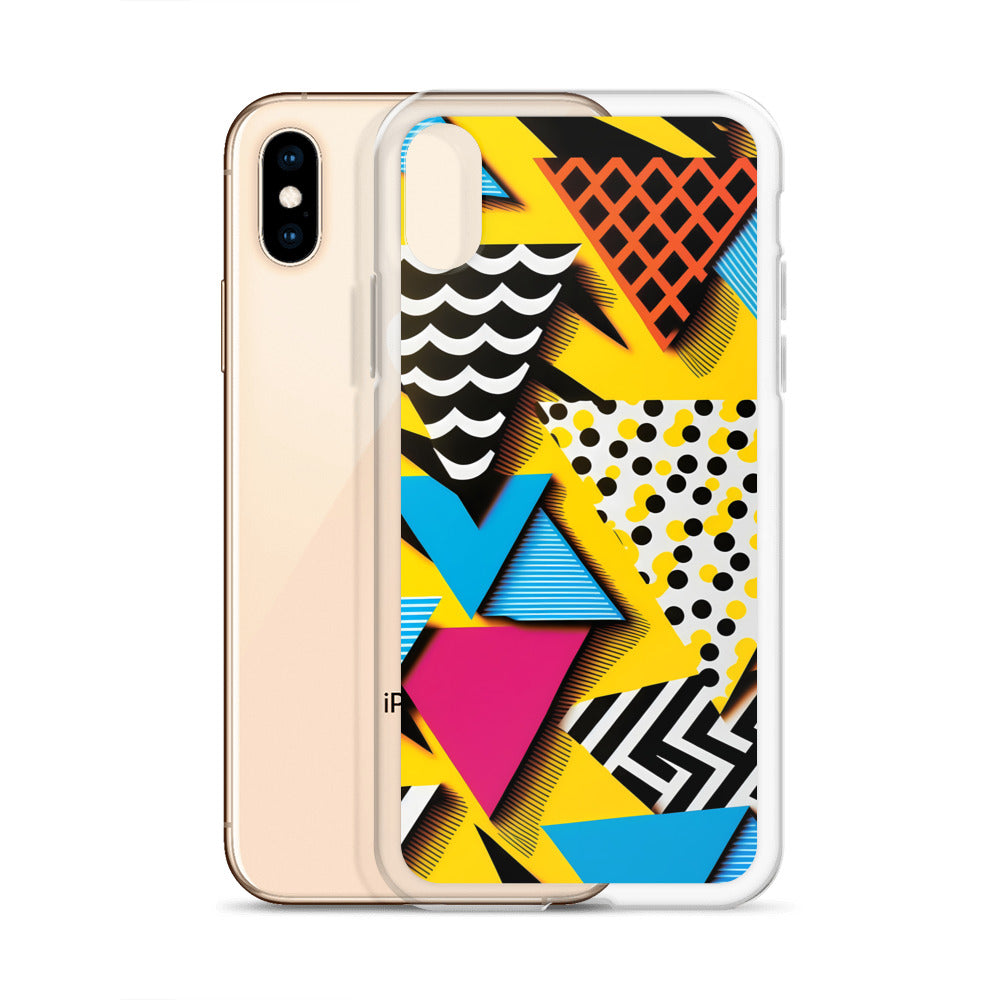 iPhone Case - Bright 80s Pattern