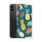 iPhone Case - Pineaples on Aqua