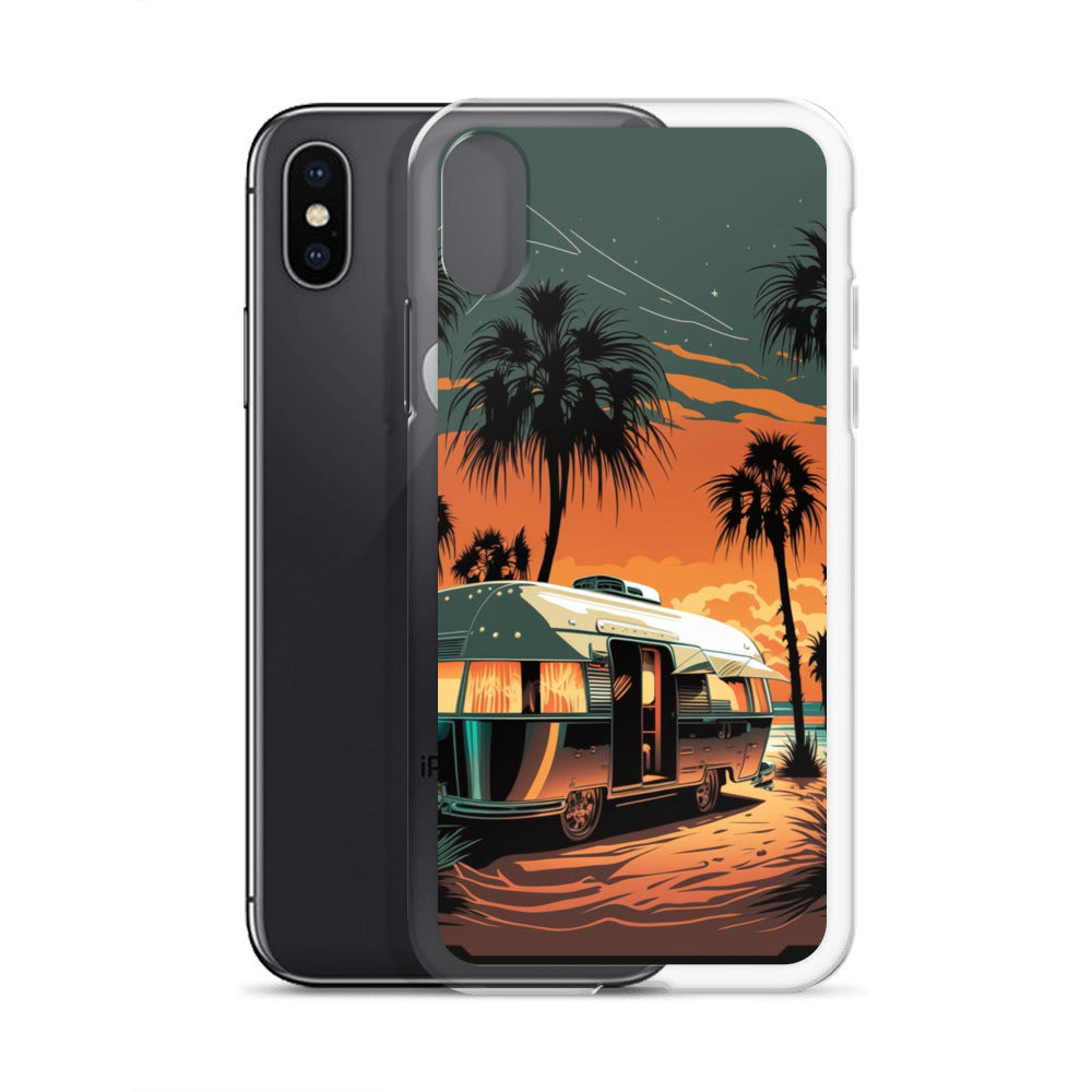iPhone Case - Silver Beach Camper