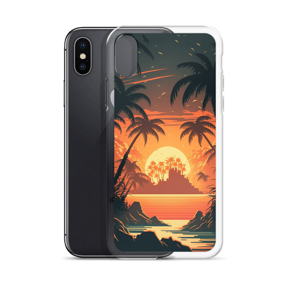 iPhone Case - Palm Island Sunset